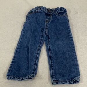 EUC boys The children place blue jeans with adjustable waist